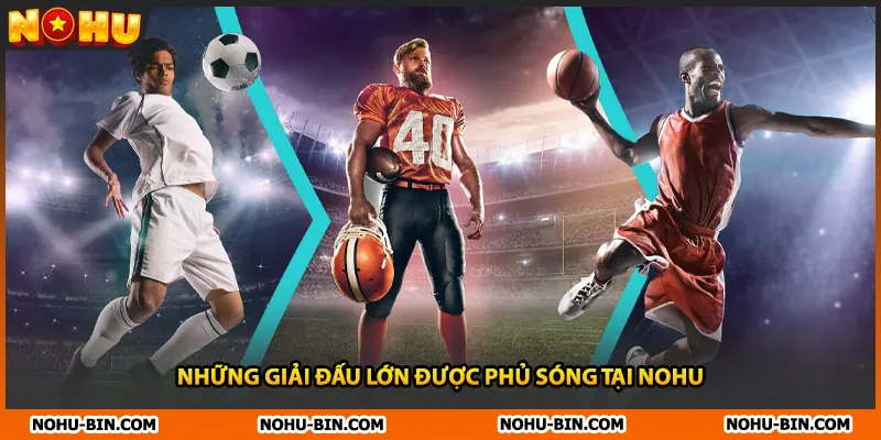 Những giải đấu lớn được phủ sóng tại NOHU