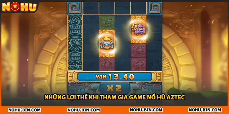 Những lợi thế khi tham gia game nổ hũ aztec